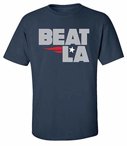 Patriots Beat LA Adult Unisex Short Sleeve Tee Shirt Navy S
