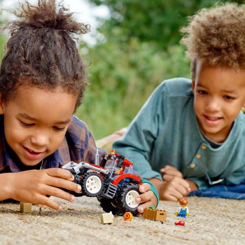 LEGO City Tractor Jucărie Cadou Bloc de aniversare Educativ Crăciun Băieți Fete Copii 5 ani 6 ani 7 ani 8 ani City Building V