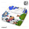 Sheriff Labrador Throw  Blanket Aesthetic Art Flannel Blanket Portable Home Travel Camping Sofa Picnic Thickening Flannel Blanke