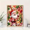 Full Drill Xmas Holiday Diamond Painting Kit 5D Diamond Embroidery Handmade Crafts Rhinestone Art Room Wall Decor