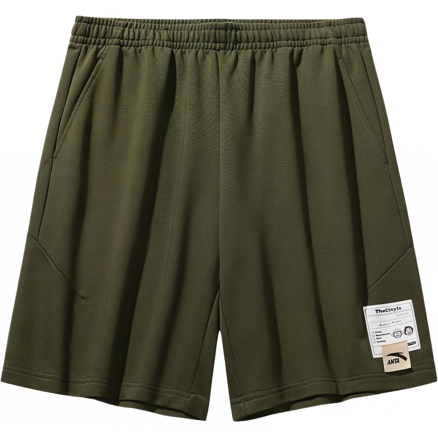 

Anta Comfortable Simple Versatile Casual Shorts Men Shorts Bailun-Green 952528307-4 S