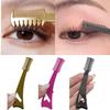 Delicate Finish 3-In-1 Eyelash Brush Long Wear Eyeliner Aid Tool  Makeup Artist