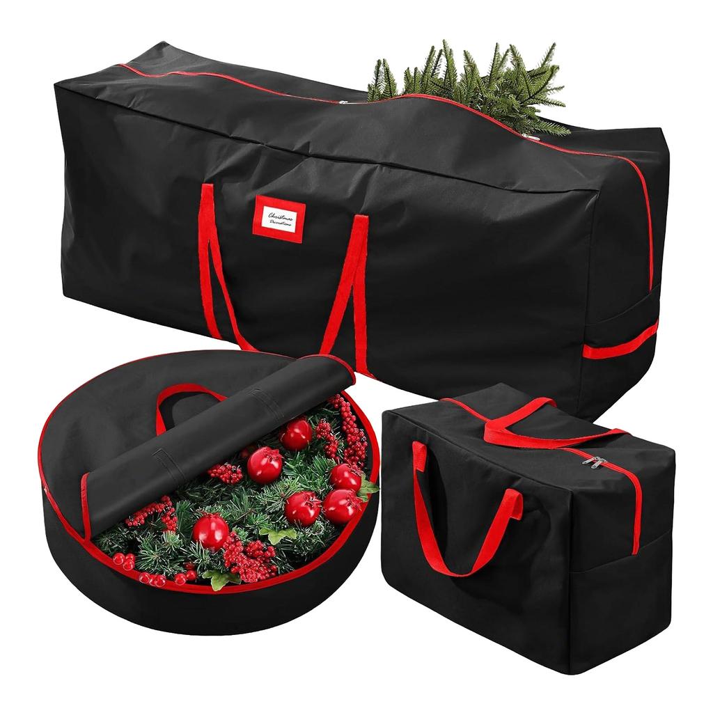 Multi-Color Christmas Tree Storage Bag