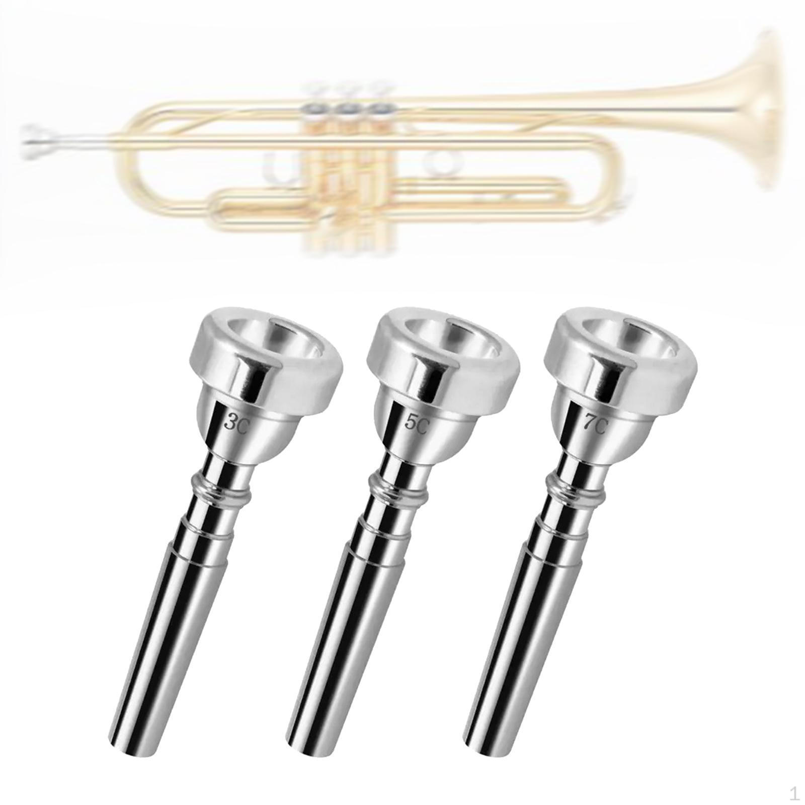 

Мундштук для трубы. Точные запасные части для профессиональных музыкантов. серебряный