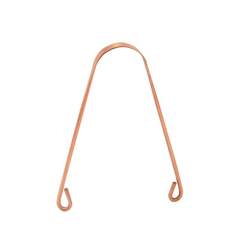 

1 шт. Чистая медь Скребок для языка Очиститель полости рта Щетка Свежая чистка Гигиена Высокое качество Скребок для языка