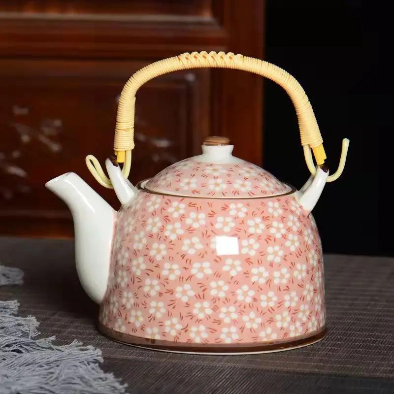 Grote capaciteit Japanse type hefbalk pot 1000ml Chinese theepot Puer theeketel theeservies en koffie theeservies theepotten kopje mok