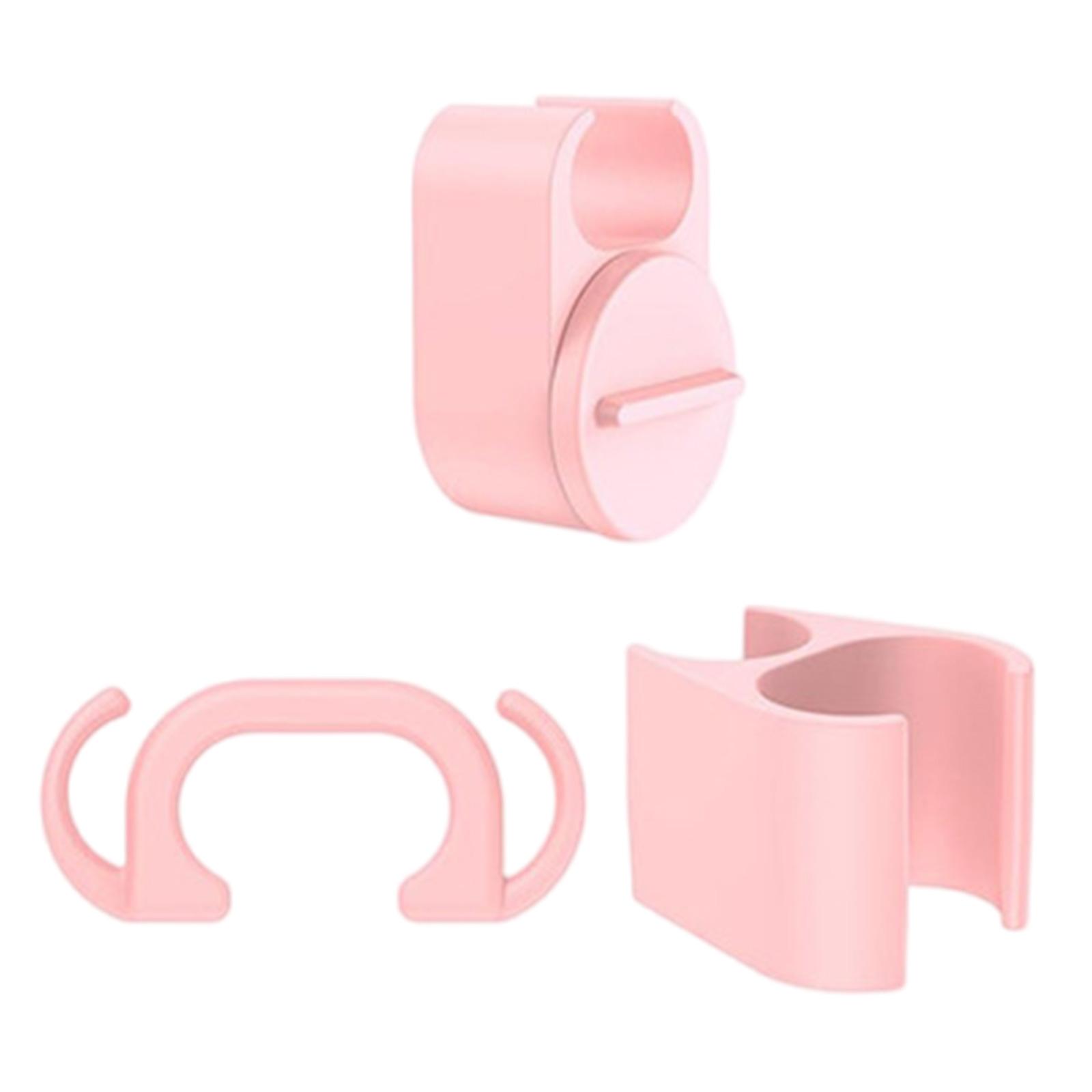 Multipurpose Hanging Clip Lipsticks Keychain Holder Prevent Loss lipsticks Rings Holder Organizers for Water Bottles розовый