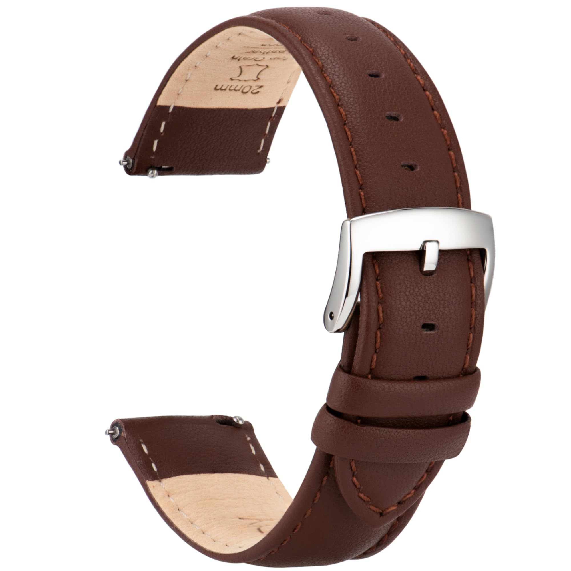 

[OTTOODY] Ремешок для часов из натуральной кожи, Ремешок для часов 22 мм, 21 мм, 20 мм, 18 мм, 16 мм, Быстросъемный 20 mm