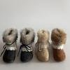[Fanfna] Icelandic Snow Boots Women's Autumn and Winter 2025 New Velvet Platform-soled Spice Girls Cotton Shoes In the Wind