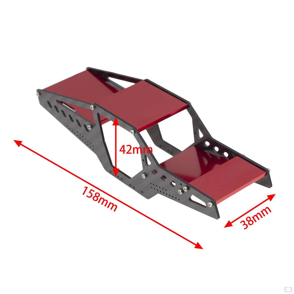 Chassis Body Shell for Axial SCX24 90081 1/24 DIY Parts Trucks Modified Car
