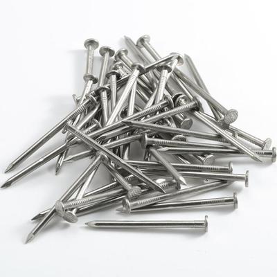 304 Stainless Steel Round Cement & Wire Nails for DIY Woodworking and Concrete Walls