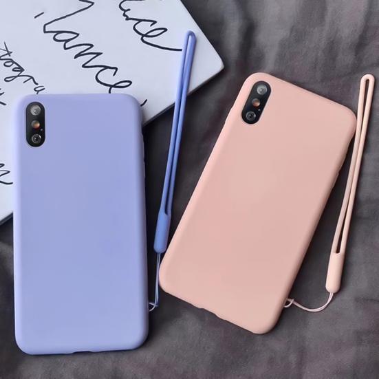 Creative Practical Elastic Silicone Wrist Strap Mobile Phone Lanyard