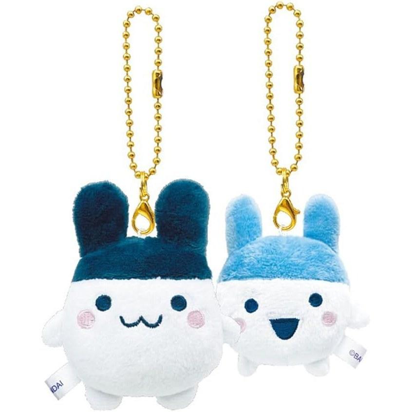 Tamagotchi Niko Nui Keychain / Mimitchi 131143 Crux Character Goods Plush Toy Support Activities Pair Friends Children Elementary School Students Gift