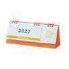 Simple Design 2027 Desk Calendar Mini Size Monthly Planner Portable Triangle Calendar  Office Use