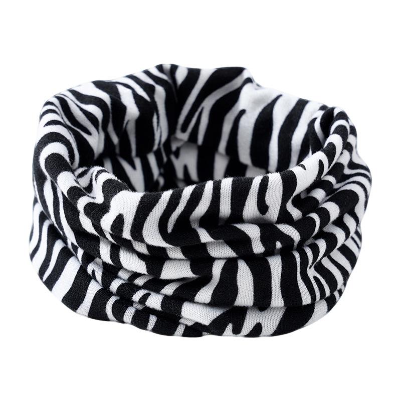 Korean Style Double-Layer Neck Warmer: Unisex Autumn/Winter Scarf & Elastic Headband