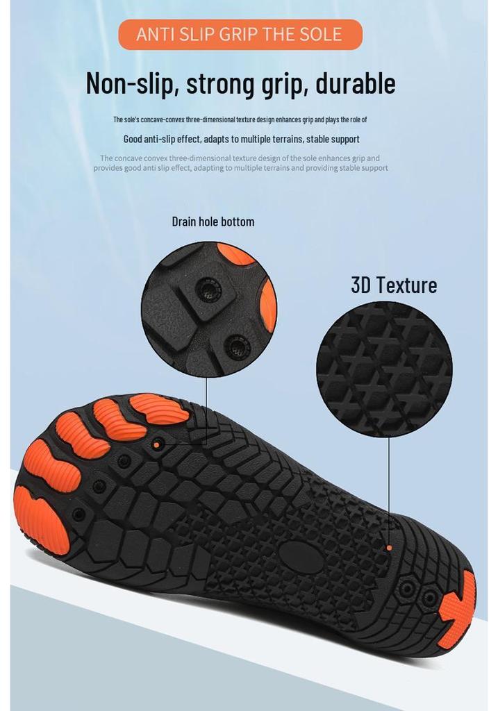 Unisex Quick-Dry Water Shoes: Canyoning, Wading, Barefoot, Diving, Beach & Cycling Footwear