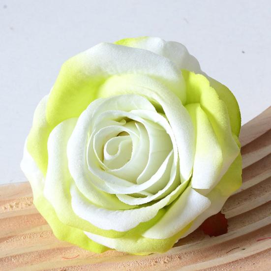 Artificial Rose Flower Heads 2.3" Fake Silk Rose Heads for Wedding Centerpieces Bridal Bouquets DIY Floral Crafts