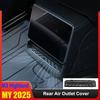 For Tesla Model Y Juniper 2025 Model 3 Highland 2024 Rear Air Outlet Cover Conditioning Vent Protective Anti Blocking