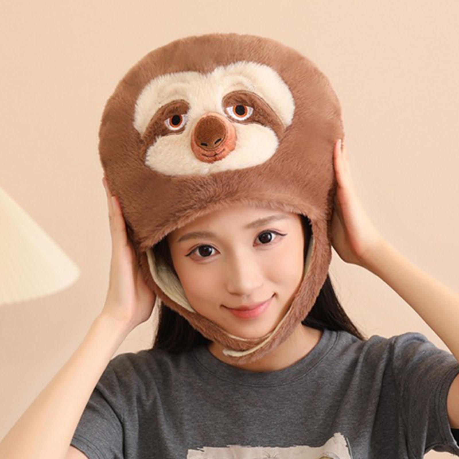 

Милая шапка в виде животного, зимняя теплая, костюм для косплея, реквизит для фотосессии, маскарадный костюм