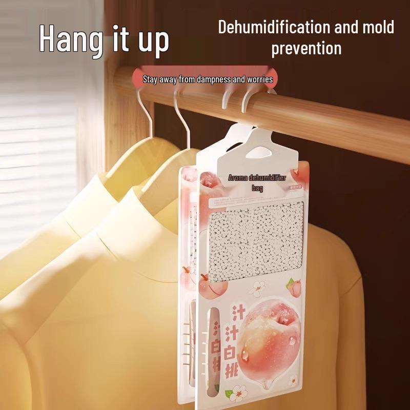 Moisture Absorbing Dehumidifier Bag with Air Purifying Fragrance - Mold & Mildew Resistant for Bedroom & Dorm