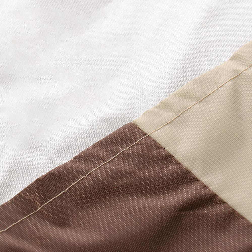 Waterproof Swing Chair Cover for Garden Outdoor Beige Coffee 190x115cm