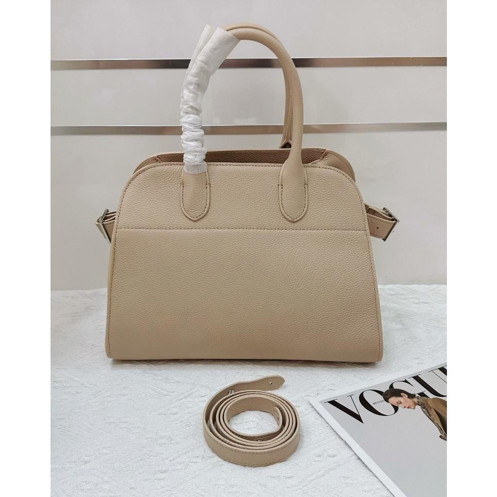 THE * ROW star with the same Margaux 15 inch handbag old money wind tote bag leather big bag suede bag