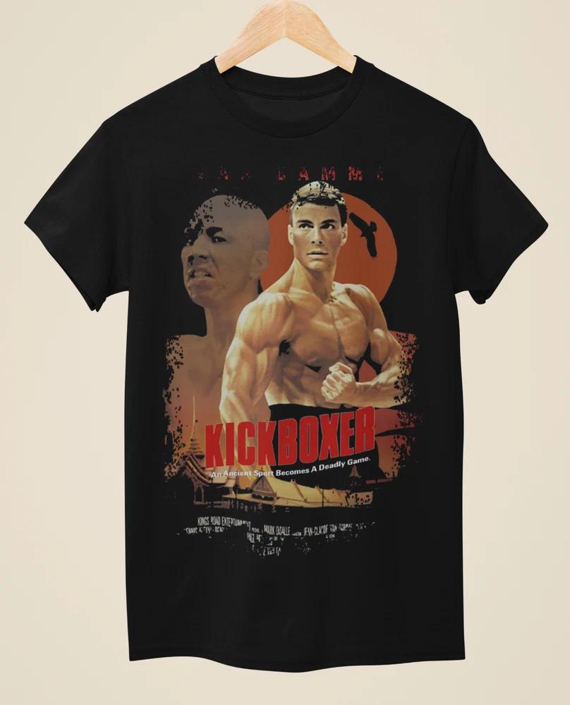 Kickboxer Movie Poster Inspired Unisex Black TShirt S