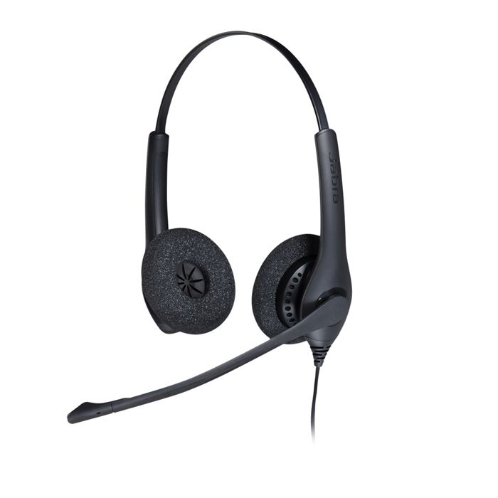 Micro-casque filaire Jabra Biz 1500 Duo USB - Réduction de bruit - Son HD - Confortable