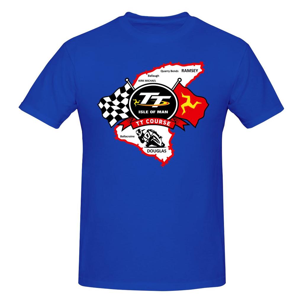 Lustiges Isle Of Unisex TT Unisexs Bedrucktes T-Shirt Unisex T-Shirt Große Größe