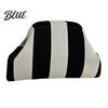 Beach Vacation Bag Woven Striped Clutch Purse for Woman Large Capacity Cosmetic Pouch Portable Knit Dumpling Bag Kiss Lock Handbag Evening,