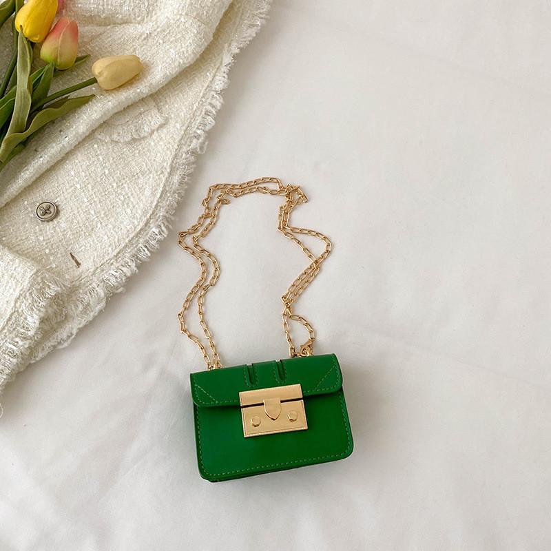 Trendige Mini-Quadrat-Schultertasche für Damen Frühjahrsmode 2023 Elegante Handtasche aus PU-Leder