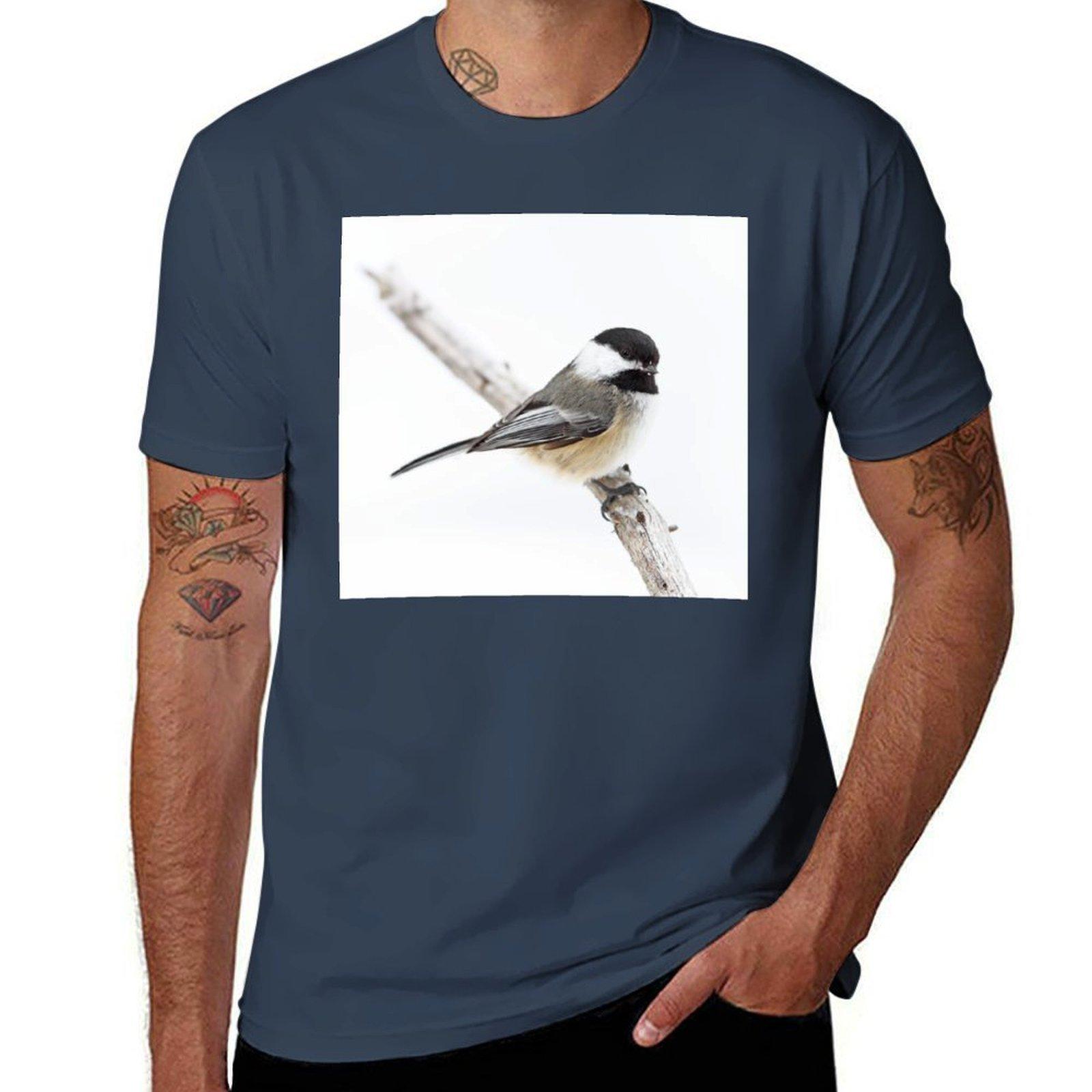 Algonquin Chickadee Tshirt Big Size Daily Wear Tshirt S