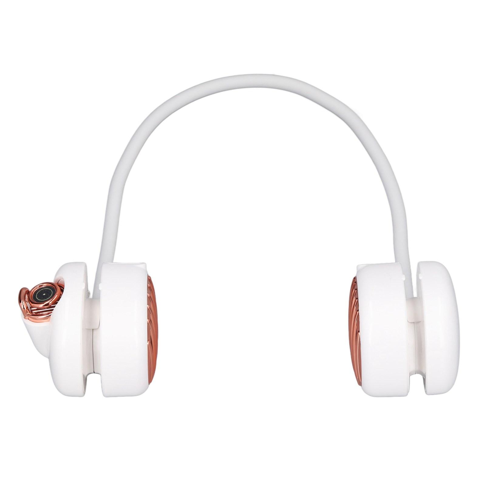 

Шийний вентилятор Чотири швидкості вітру Складний Портативний Висувний Обертовий Акумулятор 1800 мАг Вільні руки Підвісний