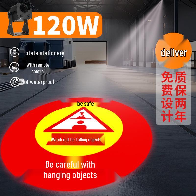 Industrial Safety Projector Light for Outdoor Crane and Forklift Applications