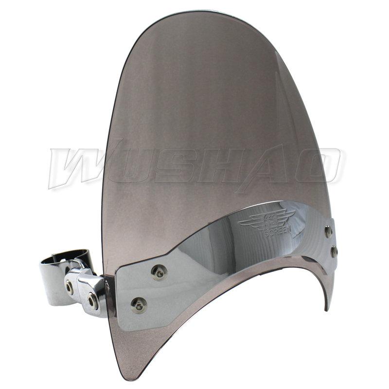 Ветровое стекло для 1985 - 2006 2007 2008 Honda Magna Shadow VF VT 1100 750 600 C VLX VT600 VT1100 VF750 Экран на переднюю вилку дым