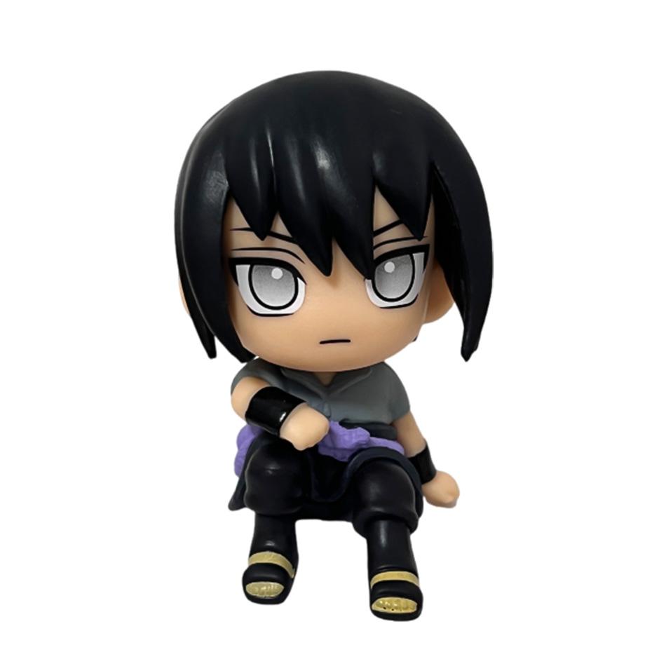 7-9Cm Naruto Anime Figure Uzumaki Naruto Kakashi Uchiha Sasuke Itachi Cute Toys Q Figurals Pvc Model Children Christmas Gift