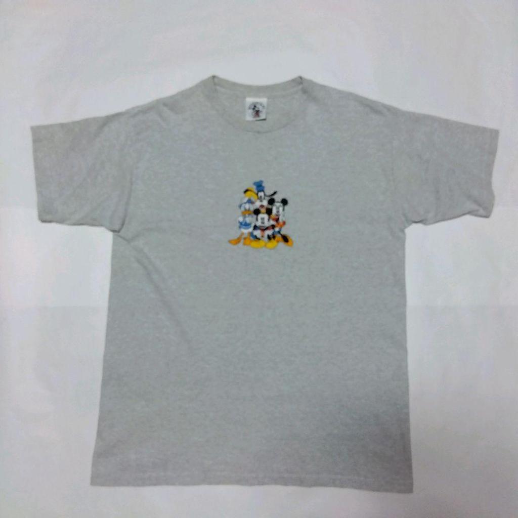 [USED] 90s USA Made Mickey Mouse, Disney, and Donald Duck Embroidered T-Shirt