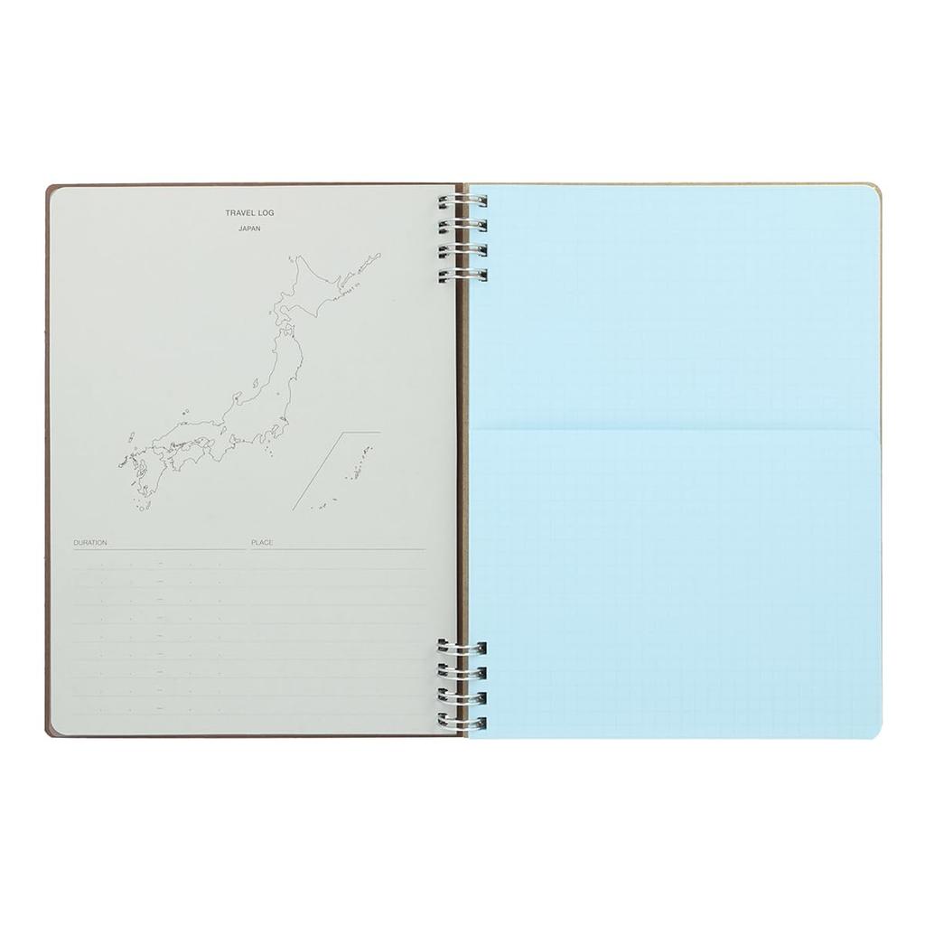 Rollbahn Flexibilní obal Suvenýr A5 [DELFONICS] [Cestovní Rollbahn] 360° (C (Krajkový vzor))