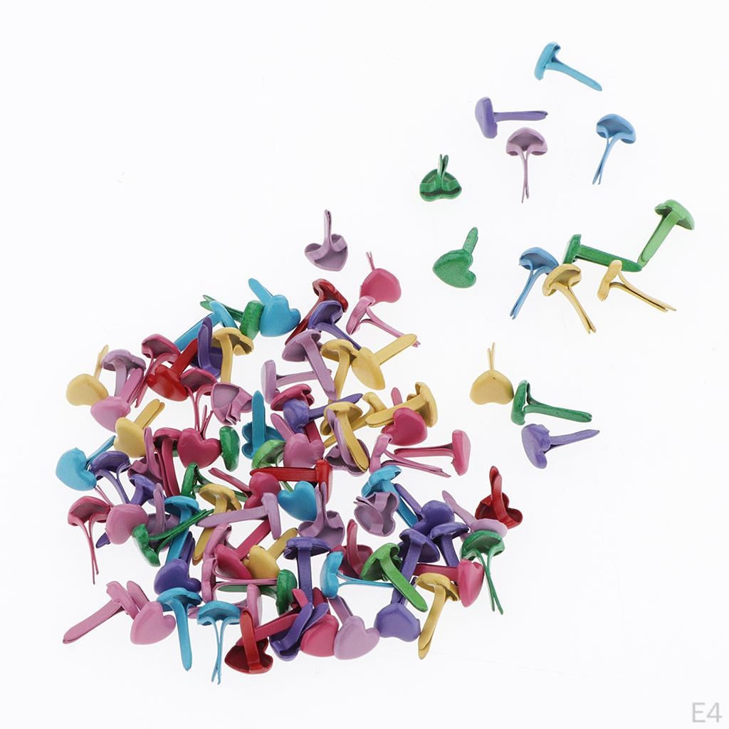Fasteners, Multi Color 6 Styles to Select