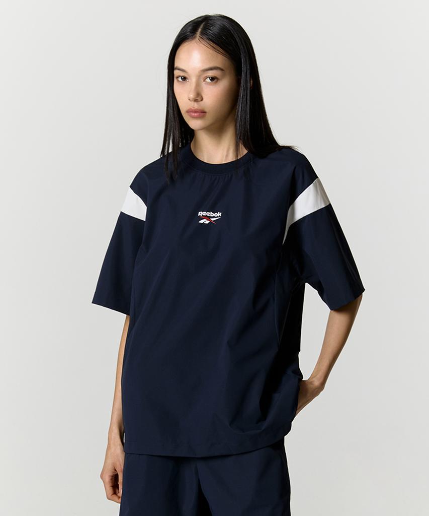 REEBOK Revival Stretch Short Sleeve Piste - Navy