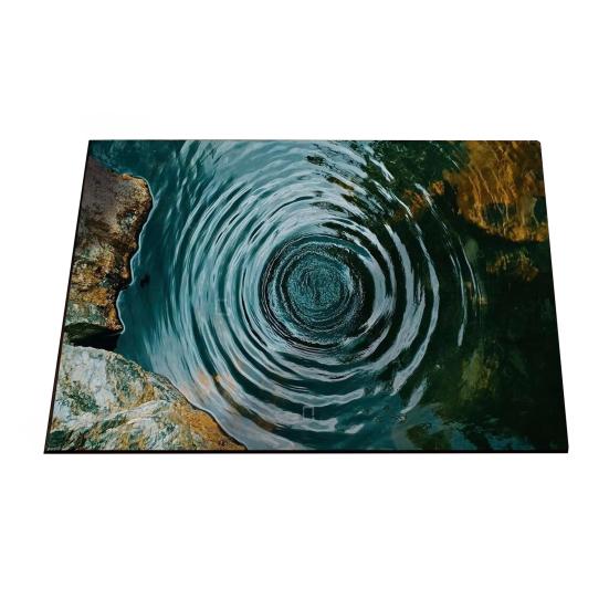 3D Optical Illusion Rug Absorbent Non Slip Bath Mat Endless Pit Bathroom Rug Floor Mat for Shower Bathtub Doorway Kitchen