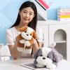 Cartoon Soft Puppy Doll Plush Toy Teddy Dog Doll Children Soothing Rag Doll Birthday Gift