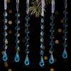 Christmas Acrylic Icicle Hanging Decorations Pendant With Snowflake Design For Festive Tree Decor
