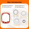Kit di ricostruzione completo per chiodatrice di finitura 3250-F16 403700 402725 402707 405243 Include O-ring, guarnizione del cilindro, manicotto della flangia
