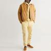 Fear Of God Essentials Fleece Straight-Leg Logo-Print Cotton-Blend Jersey Sweatpants Unisex Sweatpants Cream FOG-SS22-003