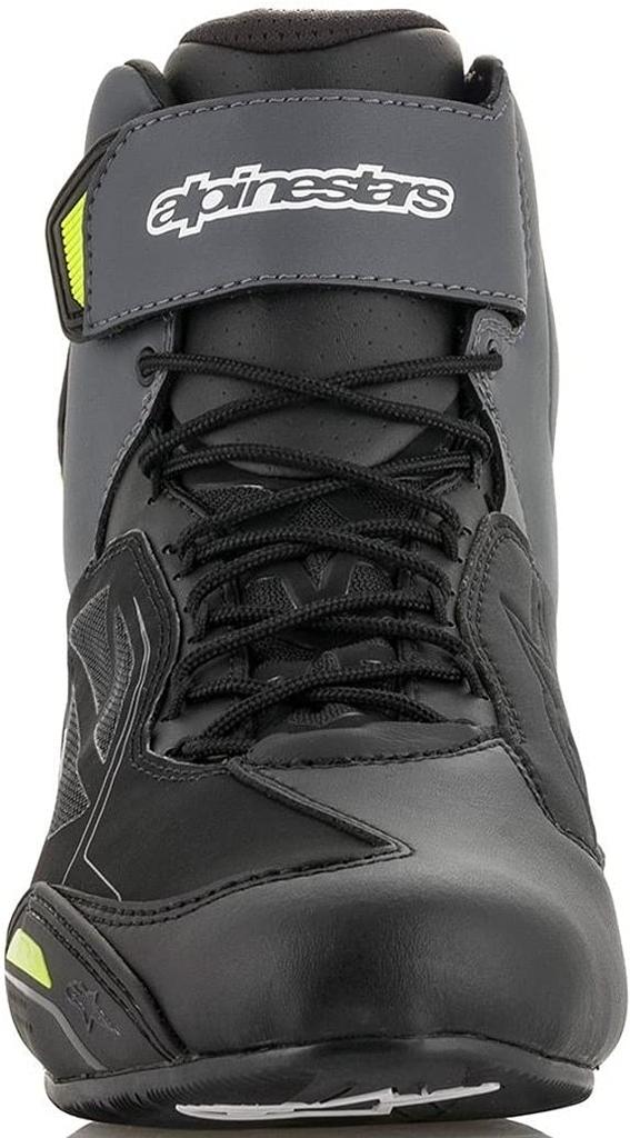 Alpinestars Fahrradschuhe Flow FASTER3 DRYSTAR Schuhe 1691600204 Schwarz/Grau/Gelb 9/26.5cm (254 0719)