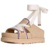 UGG Golden Family Glitter Gold One Strap Sandals Women's Sand 1175133-SNMU