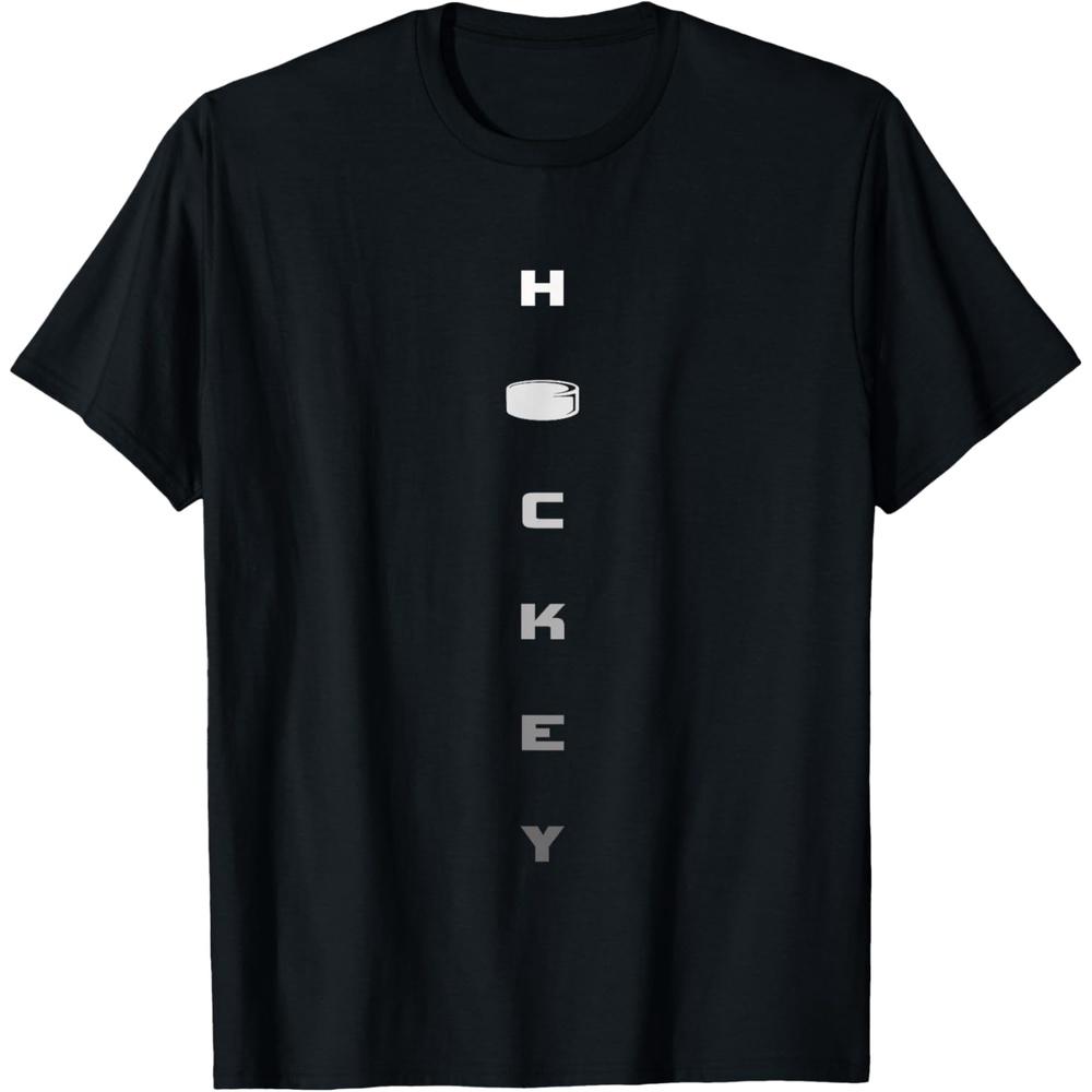 Hockey Apparel - Hockey Cotton Men T Shirt XXL чёрный