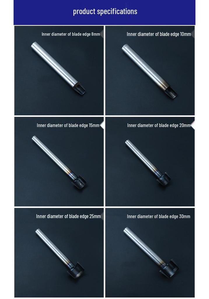 HY Leather Crafting Half-Round Punch for Watch Straps & Belts