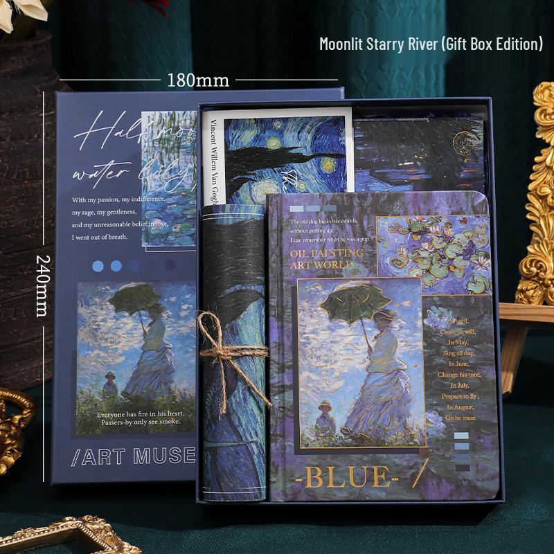 Vintage Art Journal Gift Set for Students - Birthday & Back-to-School Surprise